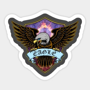 EAGLE ART Sticker